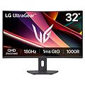 monitor gaming ultragear 32 serie g600a qhd curvo 180hz 1ms (gtg) 32g600a-b