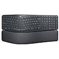 ergo k860 wireless split keyboard tastiera ergonomica wireless poggiapolsi connettività