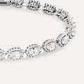 bracciale silver elegance argento cubic zirconia collezione silver elegance bianco