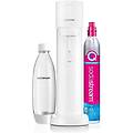 gasatore gaia bianco bottiglia da 1 litro 1 cilindro co2