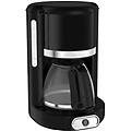 fg3818 soleil macchina da caffè in vetro (1000 watt capacità 1 25 litri spegnimento