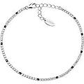 bracciale tennis unisex argento 925 gioiello tennis mania bt1b7bn17