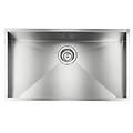 lavello 1 vasca (77x45cm) filoquadra inox satinato 011916xcssp