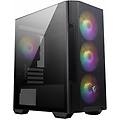 mag forge m100r mini-tower pc case vetro temperato micro-atx mini-itx pannello frontale mesh 4