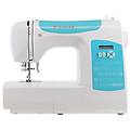 macchina da cucire c5205-tq automatica lcd 80 punti braccio libero blu bianco