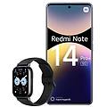 redmi note 14 pro+ 5g dual sim 6. 67 octa core 256gb ram 8gb 5g europa lavender purple + smartwatch