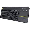 - k400 plus rf wireless qwerty senza fili nero monotone 10 m