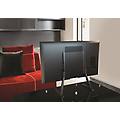 supporto tv feet 600 metallo nero opaco