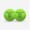 palline tennis tb 100 foam verdi x2