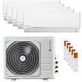 condizionatore ezcool penta split 9000+9000+9000+12000+12000 btu inverter a++ unità esterna
