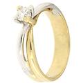 anello donna oro giallo bianco gl101471