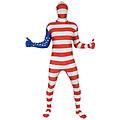 - costume morphsuits usa per adulto xl 1. 80 m a 1. 90 m