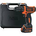 black+decker trapano avvitatore a batteria 10 8 v 1 5 ah