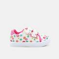 sneaker con strap per bambini bianco