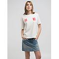 t-shirt con stampa honolulu