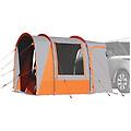 - tenda da campeggio 4 persone grigio e arancione impermeabile
