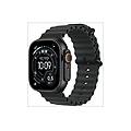 watch ultra 3 gps + cellular cassa in titanio nero (49 mm) con cinturino ocean