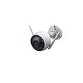 Ezviz Telecamera Smart Home Wifi H3 3k Ai Bianco