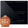 hb 4860c cpne piano cottura a induzione da incasso 59cm nero 4 zone