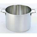 casseruola alta in acciao inox per induzione linea apollo diam. 30cm