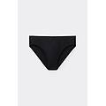 costume slip mare in tinta unita uomo nero taglia 5