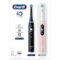 braun oral-b io 6 adulto spazzolino rotante nero rosa (io6 duo black/pink)