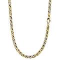 collana uomo oro giallo bianco gl100558