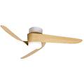 Mantra Ventilatore Da Soffitto A Led Isola In Legno Dc Silenzioso 102 Cm Cct