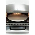 forno pizza vulcano silver/nero
