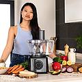 robot da cucina paprika 2000 2000w acciaio inossidabile 3 5l 2 velocità pulse