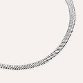 bracciale catena gentleman argento rodiato collezione gentleman bianco