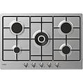 Candy Piano Cottura Chw74wtx A Gas 5 Fuochi Gas Colore Inox