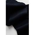 calze lunghe in cotone filo di scozia a coste uomo blu taglia 42-43