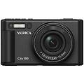 fotocamera digitale compatta city 100 72 mp 3x zoom ottico sensore cmos wifi nero