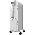 radiatore a olio ready warm 5000 space 1000w 5 elementi portatile bianco