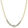 collana donna oro giallo bianco gl100180