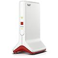 fritz!repeater 6000 router wireless ethernet banda tripla (2. 4 ghz/5 ghz/5 ghz) rosso bianco