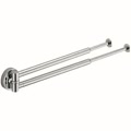 plus porta salviette 28 cm a snodo allungabile cromato codice prod w49140cr