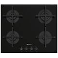 - piano cottura pv264b a gas 4 fuochi colore nero