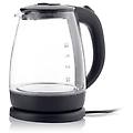 teiera elettrico con base girevole a 360° bollitore elettrica in vetro borosilicato con luce led