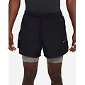 stride 2in1 5in reflective m short running uomo nero s