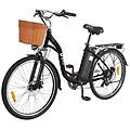 bicicletta elettrica c6 per adulti. batteria da 26 36v 12. 5ah