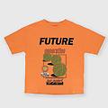 t-shirt in jersey da bambino arancio taglia 6
