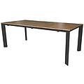 Milani Home Fall Tavolo Da Giardino In Alluminio Allungabile 215 280x100 Effetto
