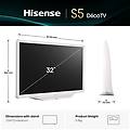 HISENSE tv qled 32" 32s5q