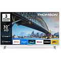 tv led 32'' hd smart google tv bianco
