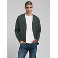 cardigan in cotone e cashmere