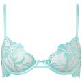 bluebella leonora reggiseno con ferretto turchese/trasparente