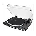 audio-technica at-lp70xbt giradischi con trasmissione a cinghia nero argento completamente