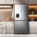 frigorifero 4 porte dual no frost plus dispenser acqua classe e capacita lorda 582 lt dimensioni